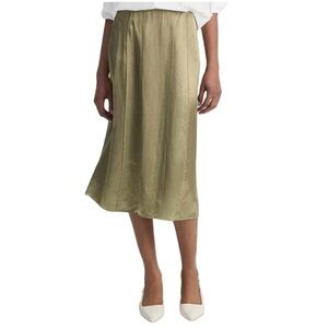 Vince Straight Skirt in Olive
